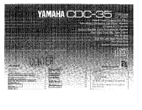 Yamaha CDC-35 - Owners Manual 